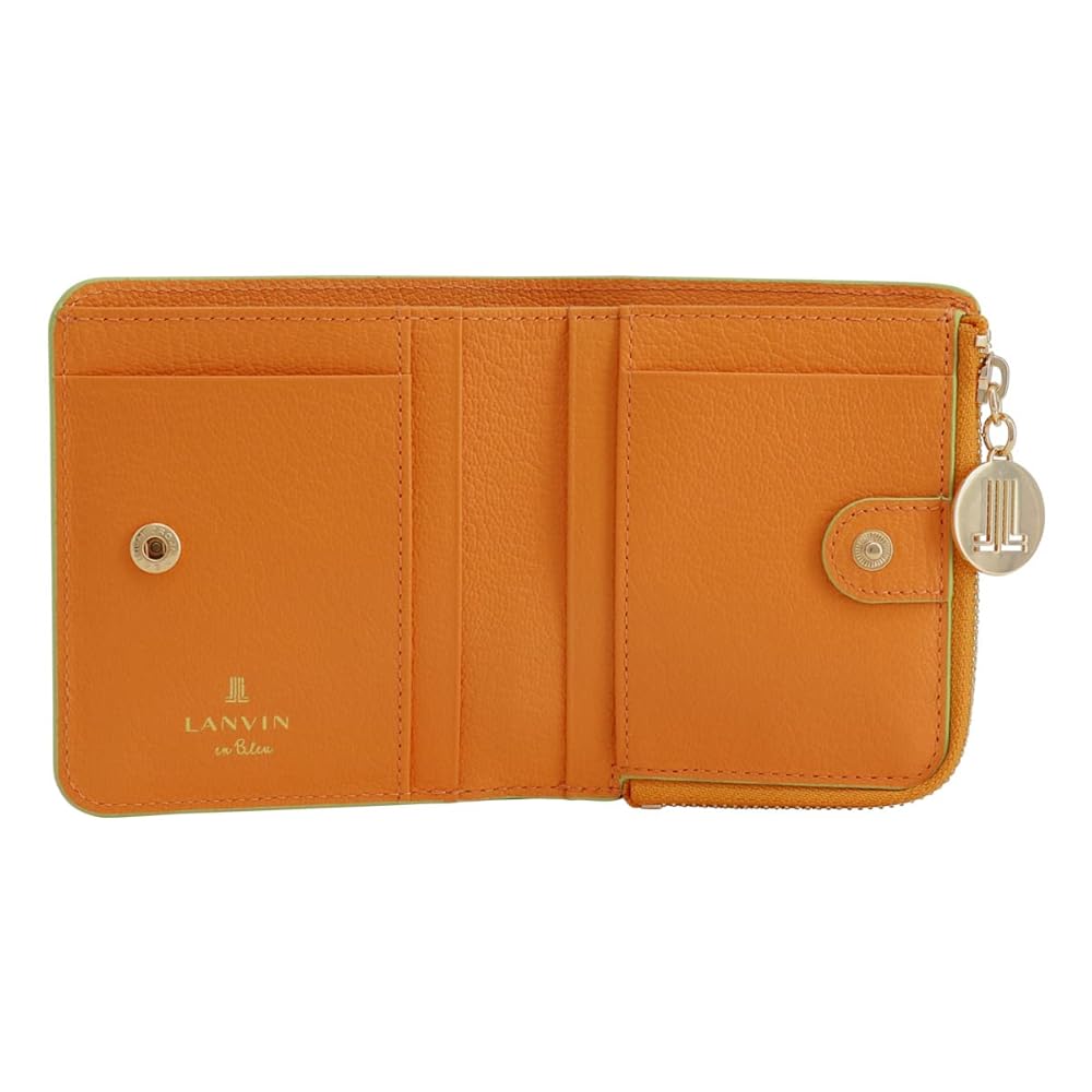 LANVIN en Bleu オレンジの長財布 新品未使用 楽天市場】ランバン オンブルー 財布 レディース Lファスナー 長